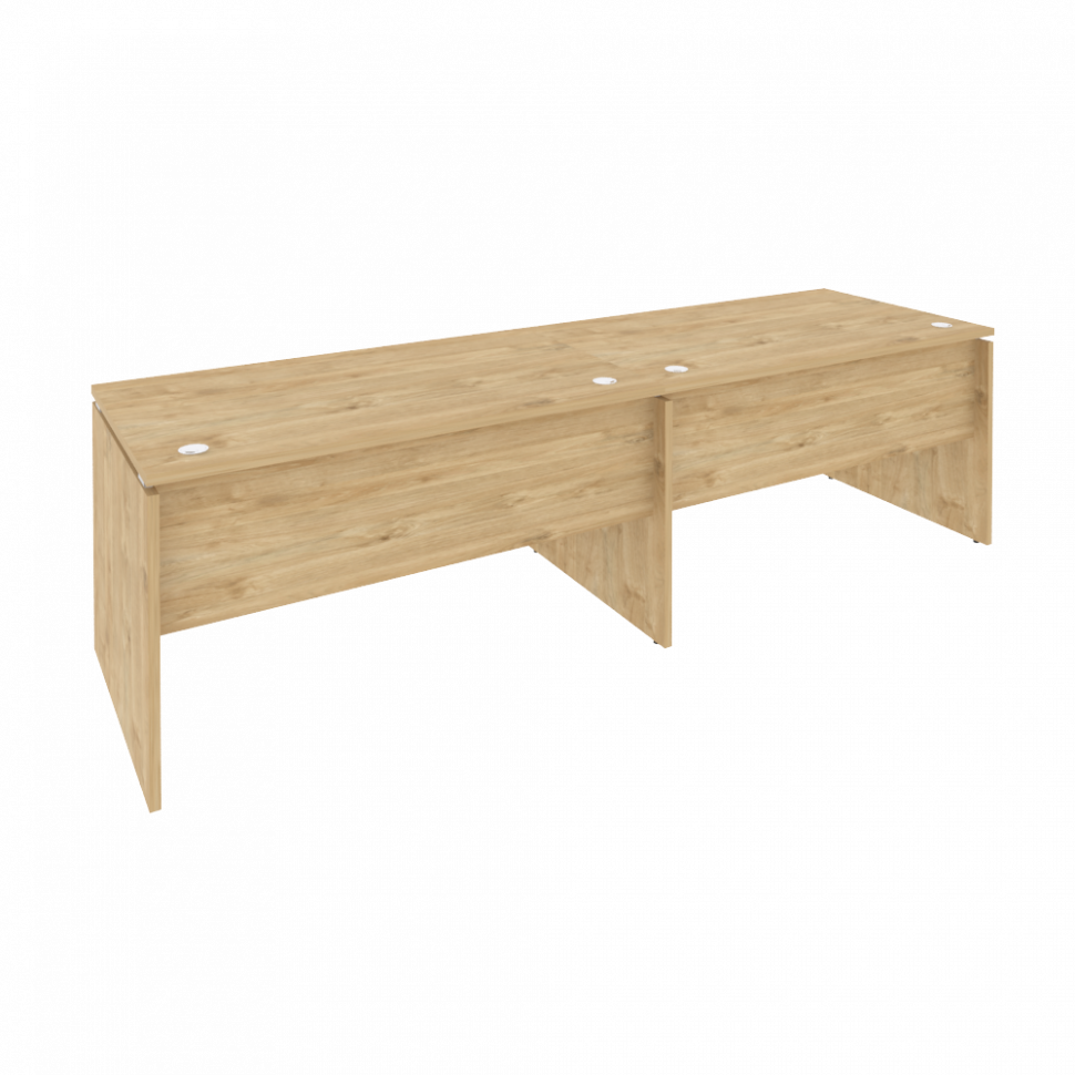 Onix Рабочая станция O.RS-2.3.8 Тиквуд Светлый 2760*800*750 Onix Рабочая станция O.RS-2.3.8 Тиквуд Светлый 2760*800*750