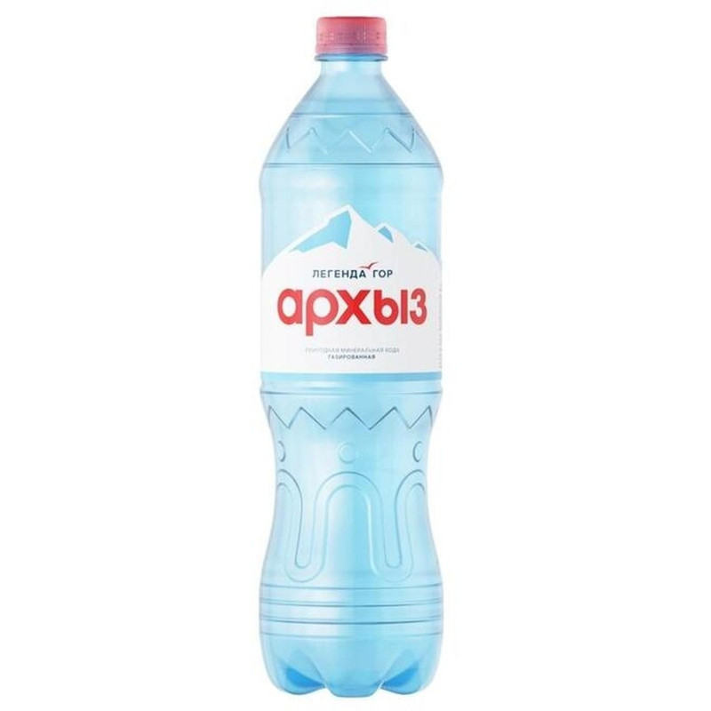Вода минеральная Легенда Гор Архыз 1,5 л. газ. ПЭТ