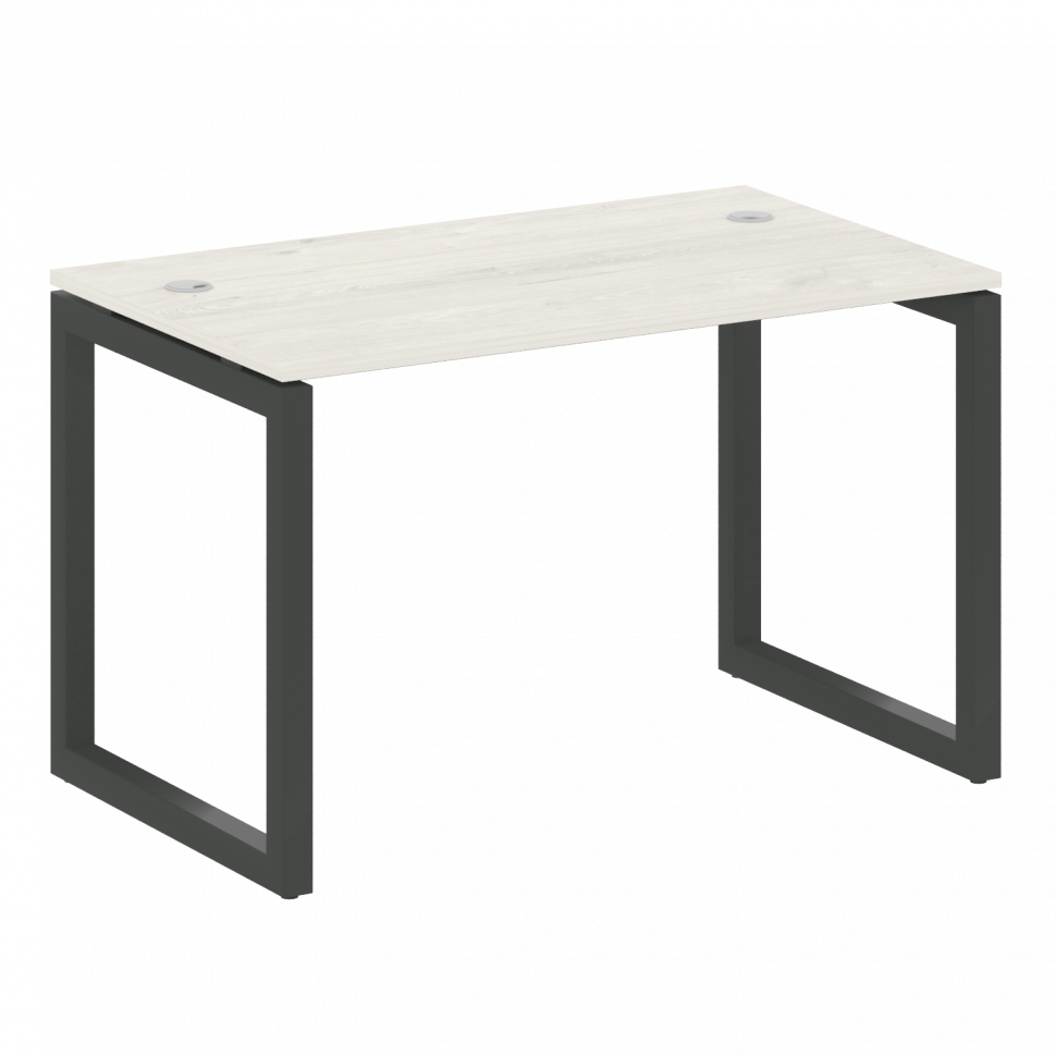 Metal System Quattro Стол письменный на О-образном м/к 50БО.СП-2 Дуб Наварра/Металл Антрацит 1200*72