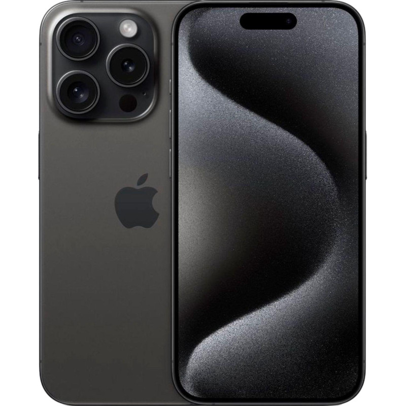 Смартфон Apple iPhone 15 Pro A3104 128Gb черн.тит.(MTQ43ZA/A)