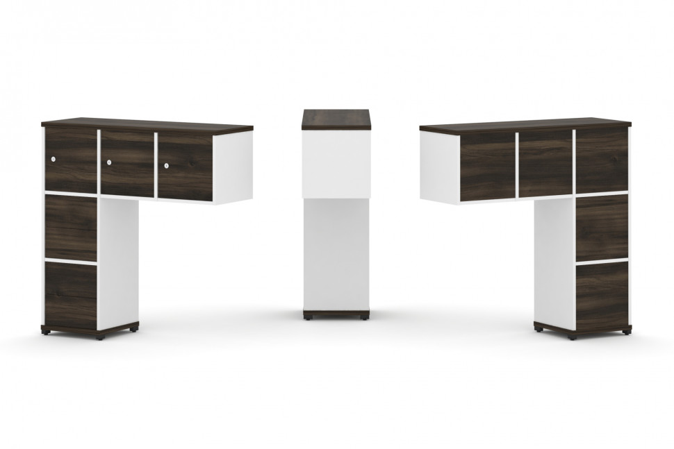 Concept Надставка низкая CN.ONN-005 Дуб Мали/Белый Бриллиант/Металл Черный 1099*365*1130 Concept Надставка низкая CN.ONN-005 Дуб Мали/Белый Бриллиант/Металл Черный 1099*365*1130