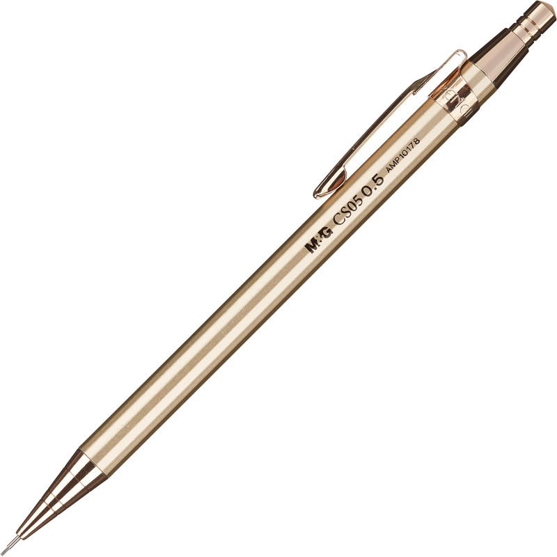 Карандаш механический M&amp;G металл.корпус, 0,5 мм, ассорти AMP101781105AWC