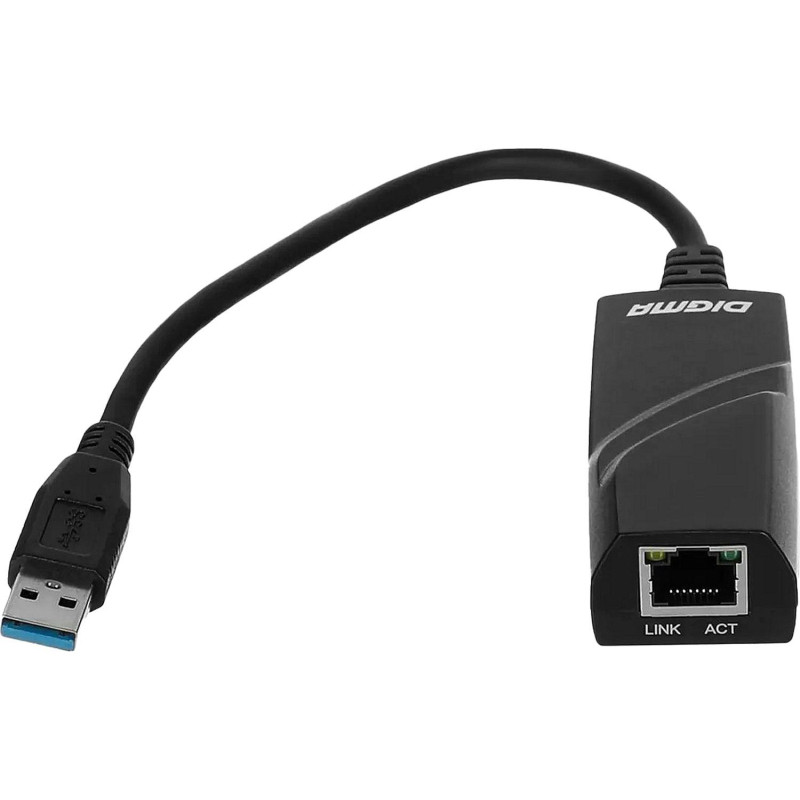 Сетевой адаптер Gigabit Ethernet Digma D-USB3-LAN1000 USB 3.0