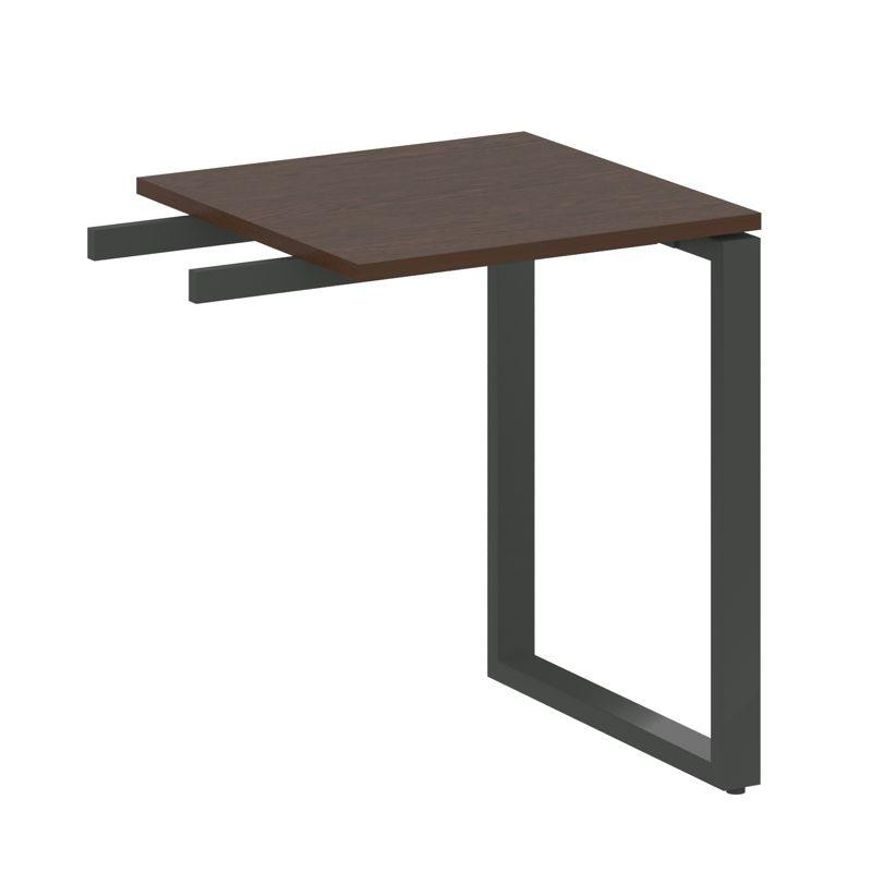 Metal System Приставной элемент на О-образном м/к БО.ПР-1 Венге Цаво/Металл Антрацит 600*600*750 Metal System Приставной элемент на О-образном м/к БО.ПР-1 Венге Цаво/Металл Антрацит 600*600*750