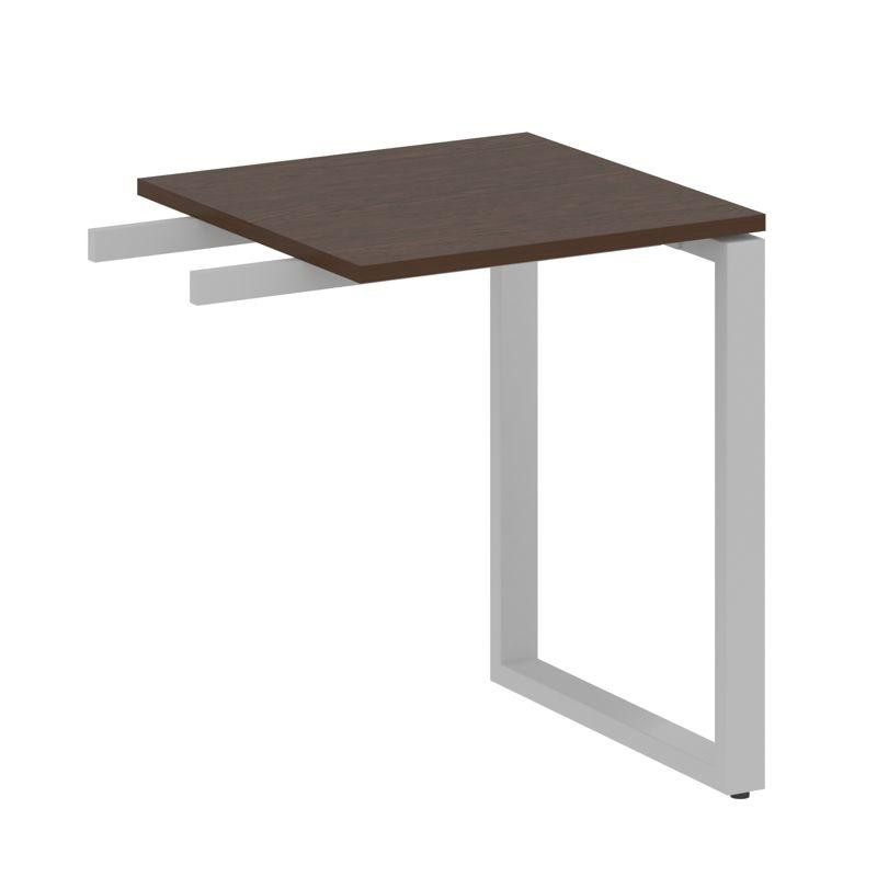 Metal System Приставной элемент на О-образном м/к БО.ПР-1 Венге Цаво/Металл Серый 600*600*750 Metal System Приставной элемент на О-образном м/к БО.ПР-1 Венге Цаво/Металл Серый 600*600*750