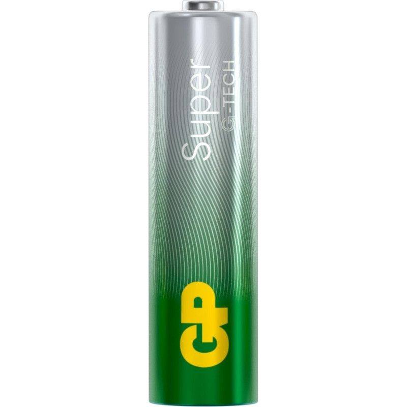 Батарейка GP Super эконом AA/LR6/15A 4шт/уп 15ARS-2SB4/GP24AA21RA-2CRS4