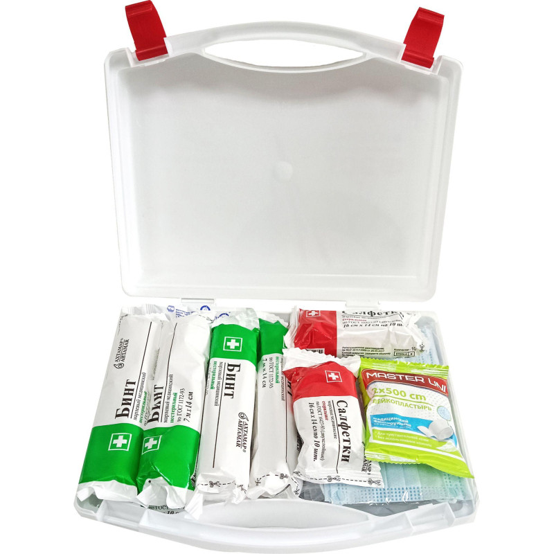 Аптечка первой помощи работникам ФЭСТ (приказ № 262н) 3764 мал.футляр