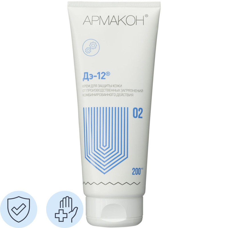 Крем защитный Армакон Д-12 универсальный 200мл 120