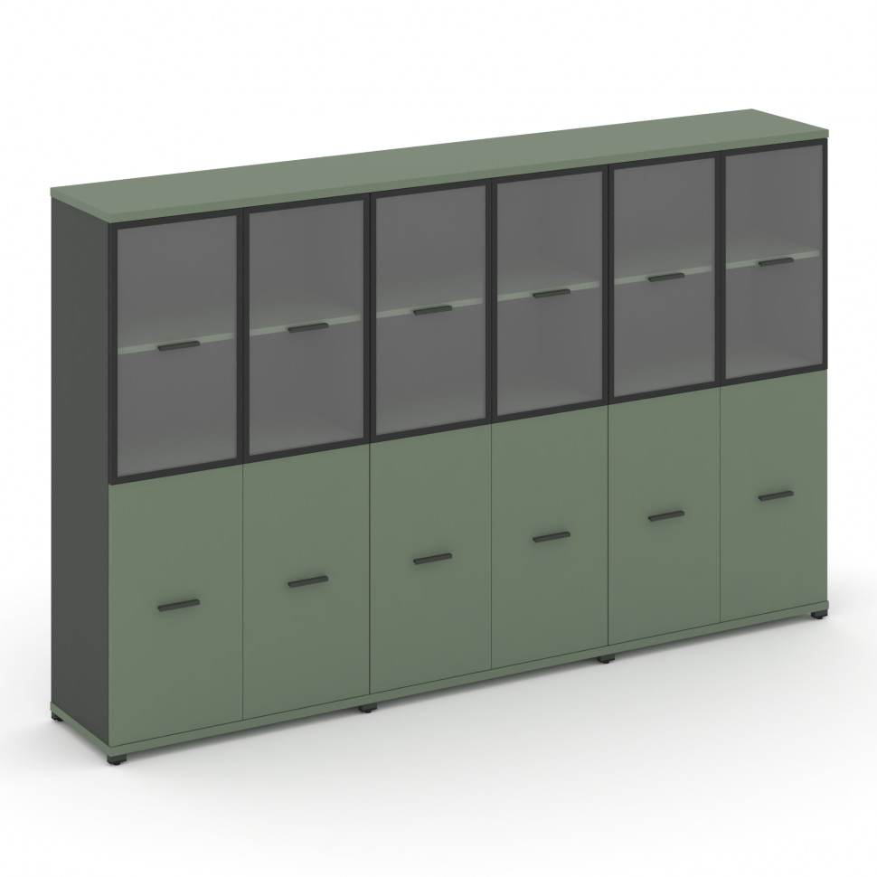 Concept Шкаф 3 широкие секции, 4 ниши CN.STS-432 RPB A Кобо/Антрацит/Металл Антрацит/Прозрачный 2500 Concept Шкаф 3 широкие секции, 4 ниши CN.STS-432 RPB A Кобо/Антрацит/Металл Антрацит/Прозрачный 2500