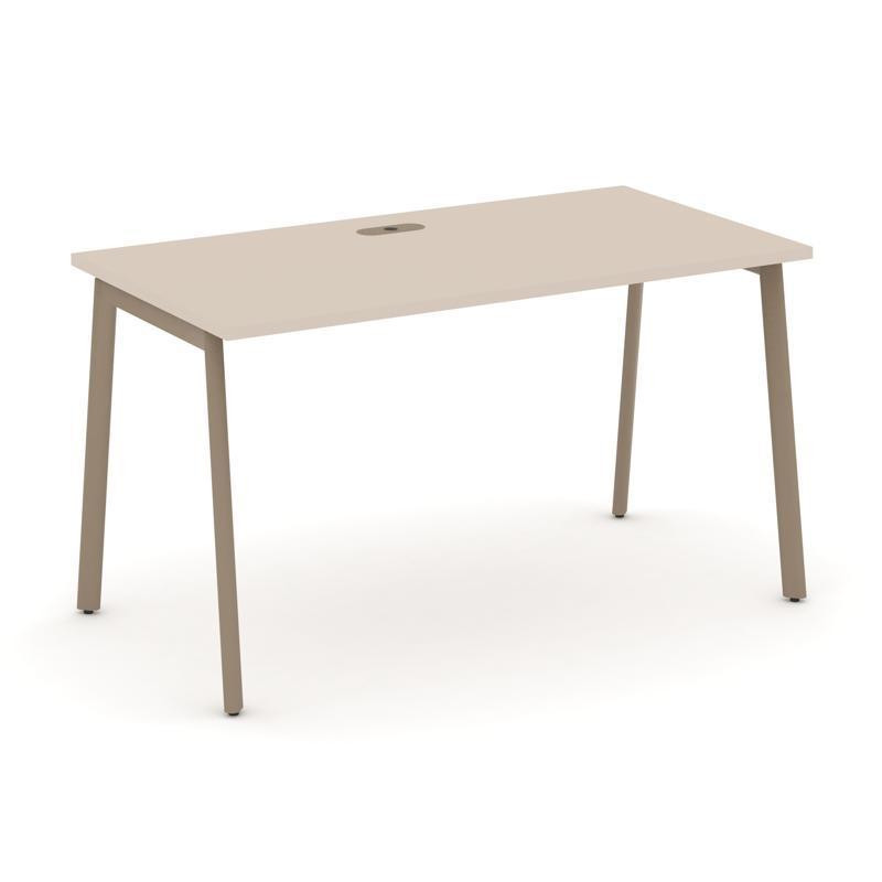 Estetica Стол рабочий ES.SP-3-LP Капучино/Металл Латте 1380*730*750