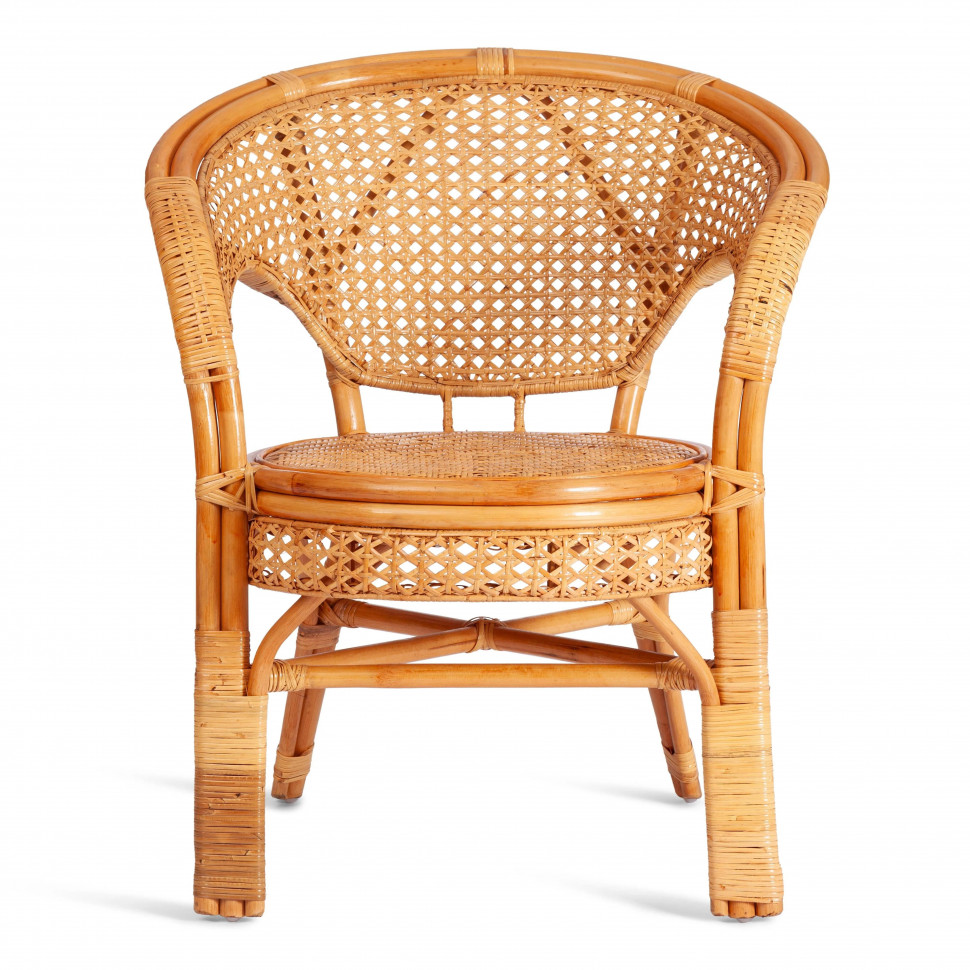 Кресло "PELANGI" 02/15B / без подушки / Honey (мед)