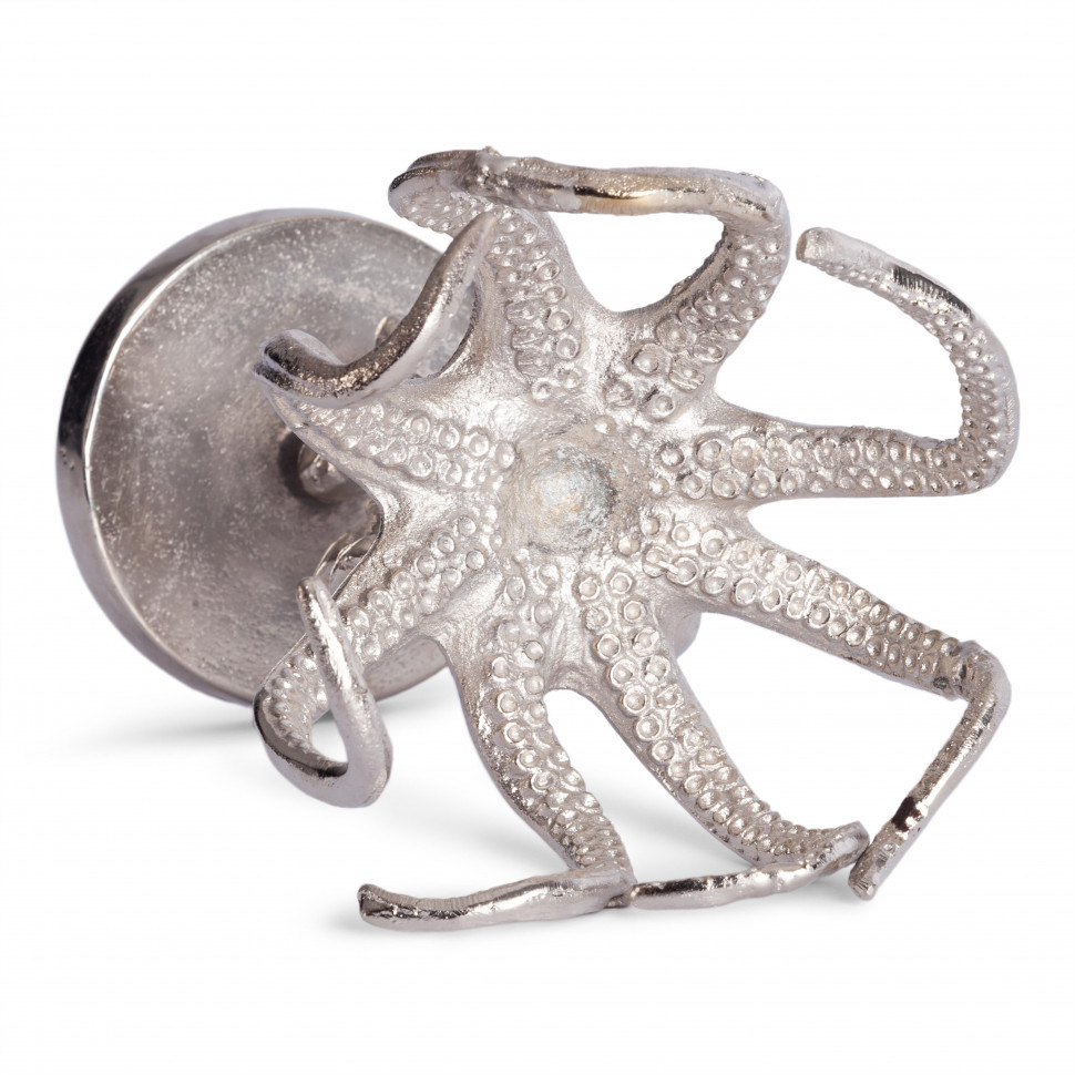 Подсвечник Secret De Maison OCTOPUS2 ( mod. 3933 ) алюминиевый сплав, 17x16,5x25,5 см, никель/nickel antique