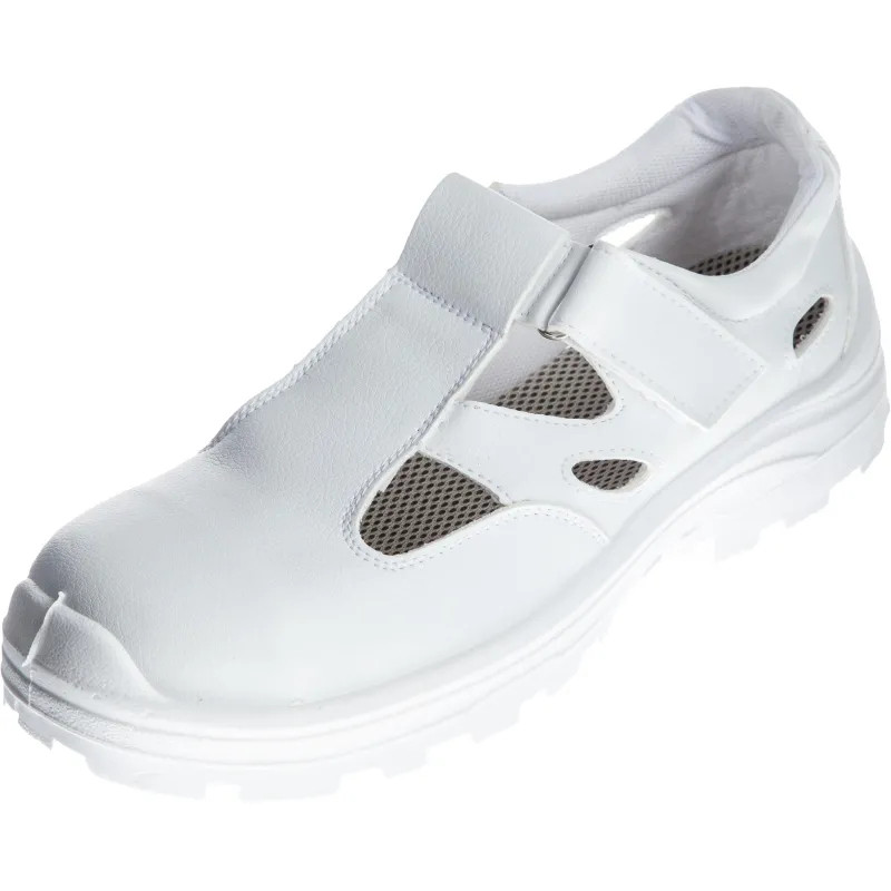 Полуботинки (сандалии)  АЛМИ(арт. 80302-011600) с МП, белые, р.35