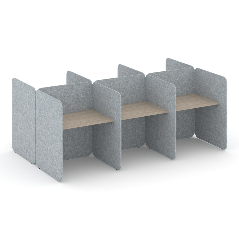 Call center Комплект №18 KC.K-018 Дуб Аттик/Romeo 13 3012*1800*1200