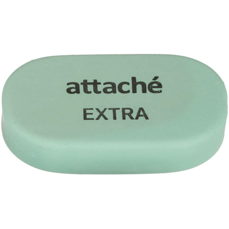 Ластик овальный Attache Extra, нат.каучук, 45x28x10мм, пастельн.ассорти Ластик овальный Attache Extra, нат.каучук, 45x28x10мм, пастельн.ассорти