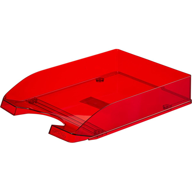 Лоток горизонтальный Attache Line прозрачный бордовый 340х255х63мм Лоток горизонтальный Attache Line прозрачный бордовый 340х255х63мм