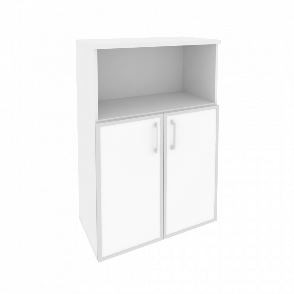 Onix Шкаф средний широкий O.ST-2.2 R white Белый Бриллиант/Стекло White 800*420*1207 Onix Шкаф средний широкий O.ST-2.2 R white Белый Бриллиант/Стекло White 800*420*1207