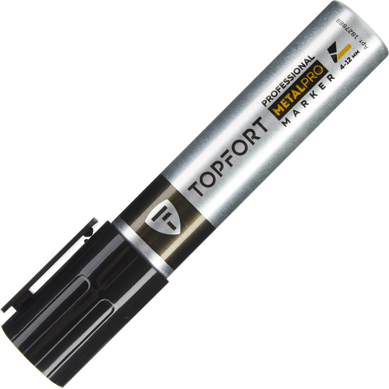 Маркер для металла TOPFORT MetalPro 4-12 мм черный