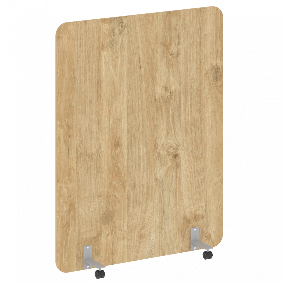 R-line Перегородка на металлических опорах, на роликах DP.R-140-180 Тиквуд Светлый/Металл Серый 1400