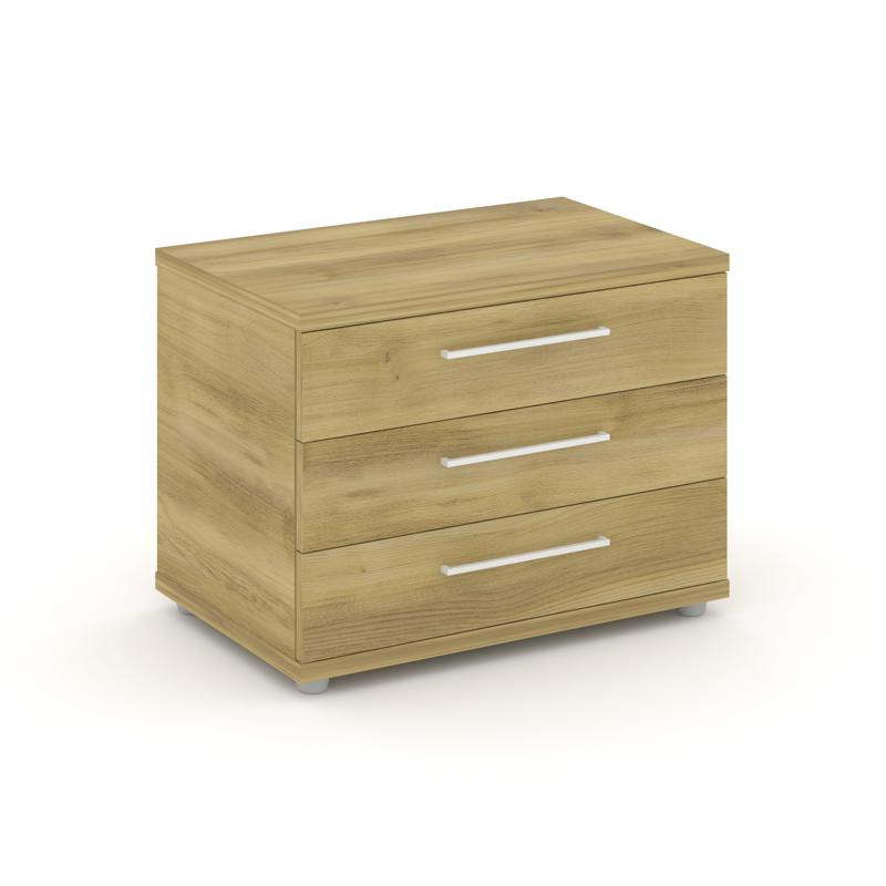 Rift Тумба опорная/приставная RF.TOP-022 Дуб Винченцо/Белый Ручки 700*450*523