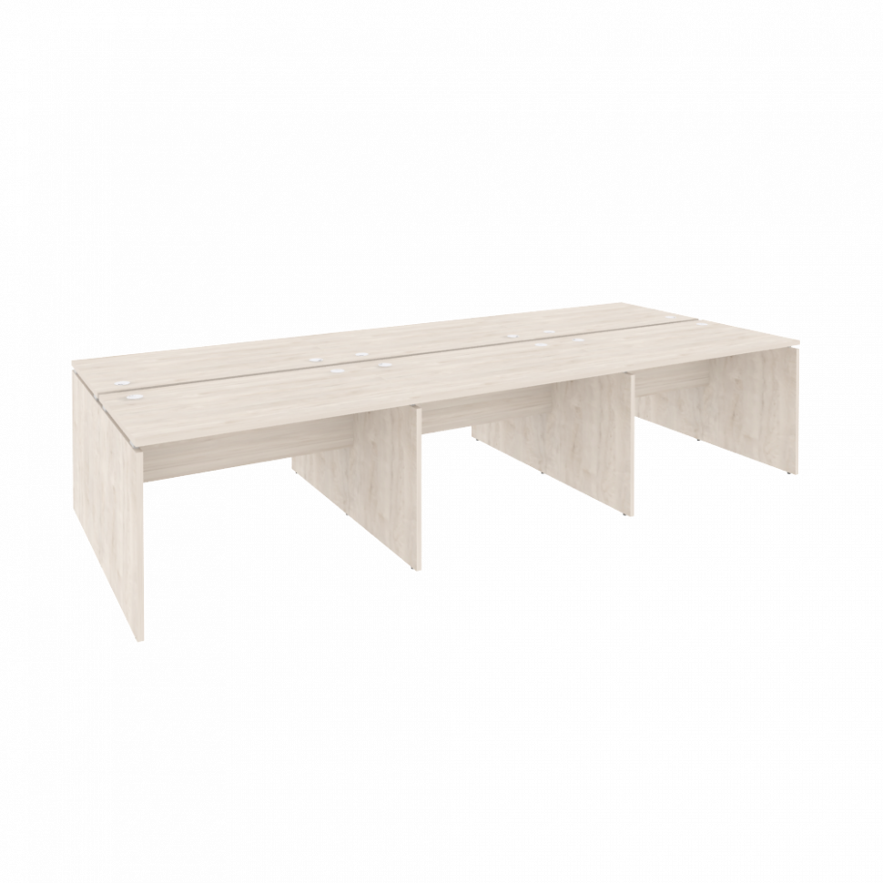 Onix Рабочая станция O.D.RS-6.2.7 Денвер Светлый 3540*1475*750 Onix Рабочая станция O.D.RS-6.2.7 Денвер Светлый 3540*1475*750