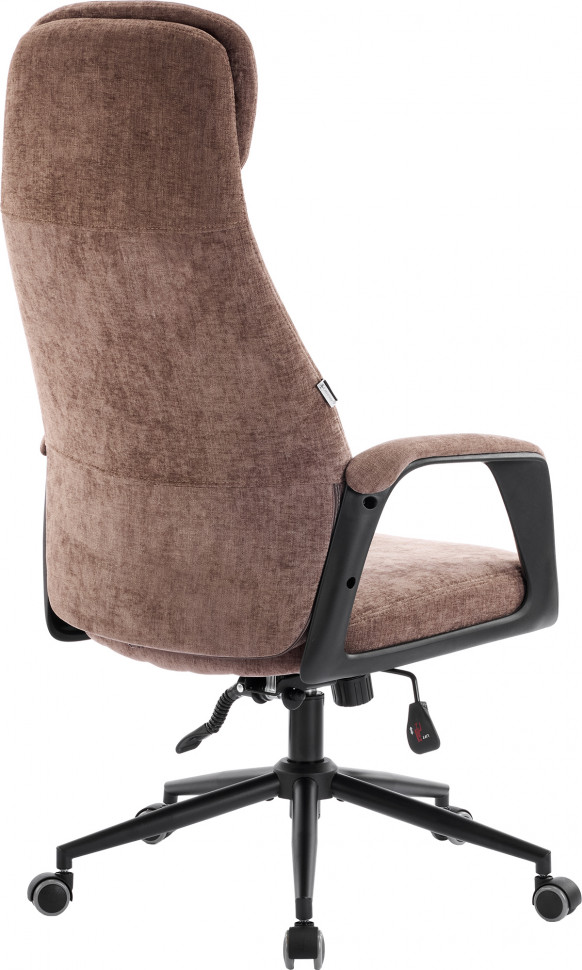 Кресло руководителя Everprof Otto Black (Отто Блэк) Ткань Коричневый