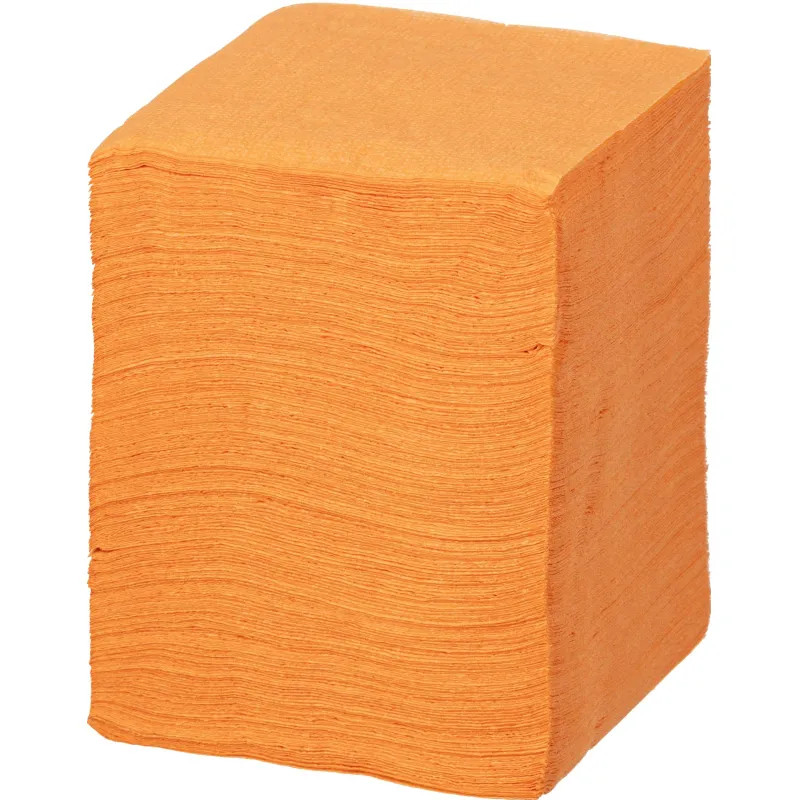 Салфетки бумажные Luscan Profi Pack 1сл24х24 оранжевые 400шт/уп