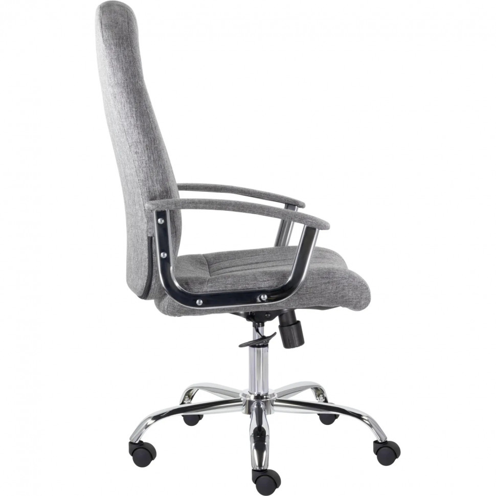 Кресло UP_EChair СН-277 Бостон В Айс хром Moderno 02 (серый)