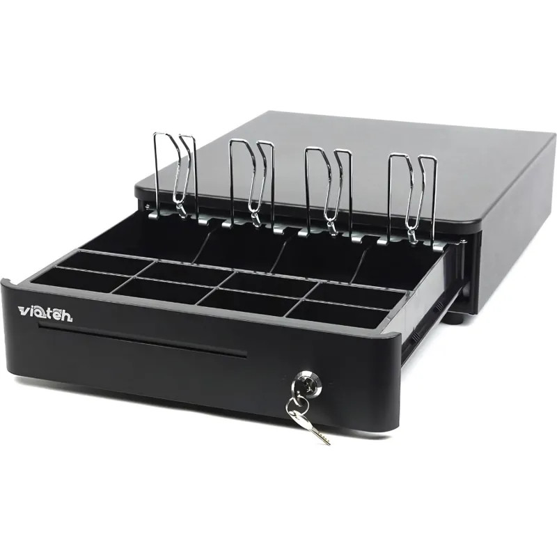 Денежный ящик VIOTEH HVC-10 универсальный (ККМ Атол),черный(330x355x90,4/8)