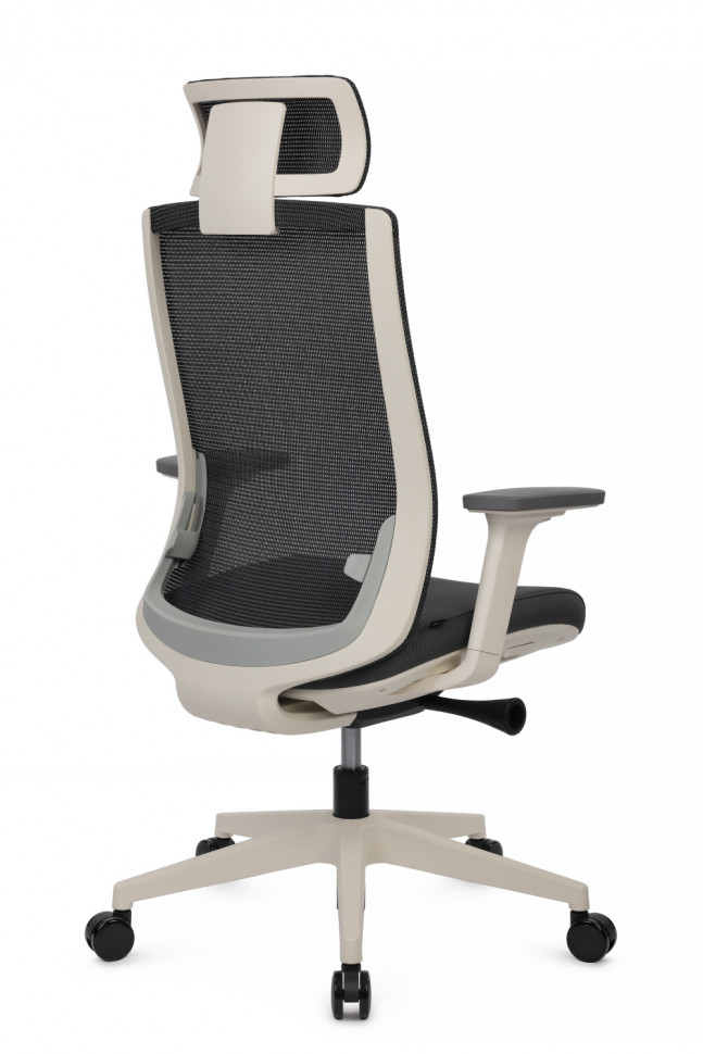 Кресло Forum CH-312A-BS Белый пластик/Серый