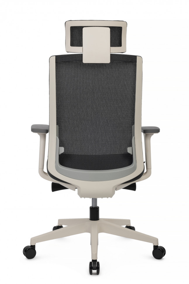 Кресло Forum CH-312A-BS Белый пластик/Серый