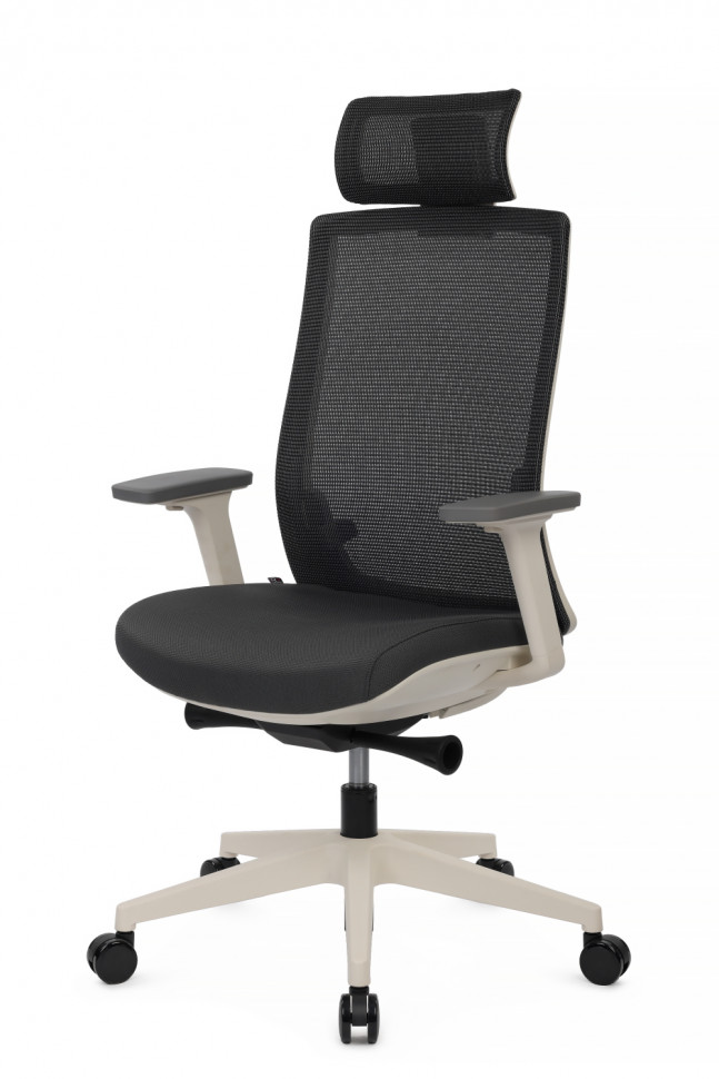 Кресло Forum CH-312A-BS Белый пластик/Серый