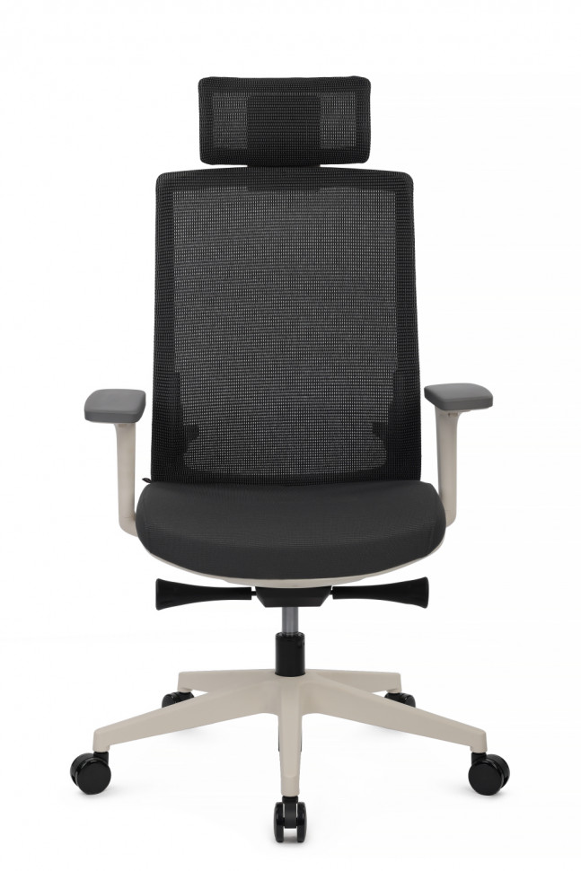 Кресло Forum CH-312A-BS Белый пластик/Серый