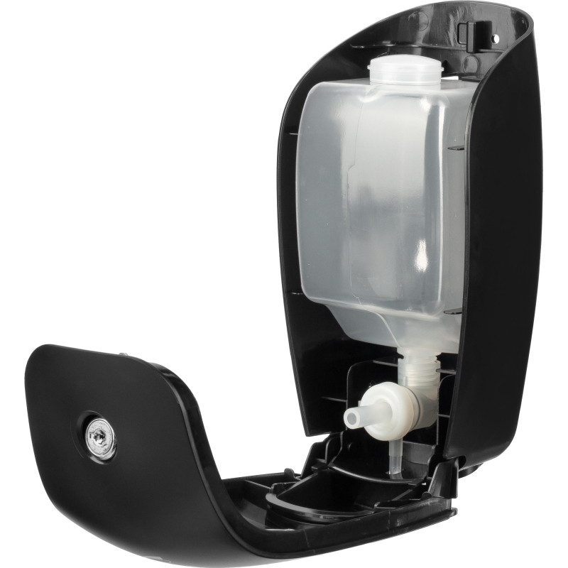 Дозатор для жидкого мыла Luscan Prof Etalon 800мл черный 151051