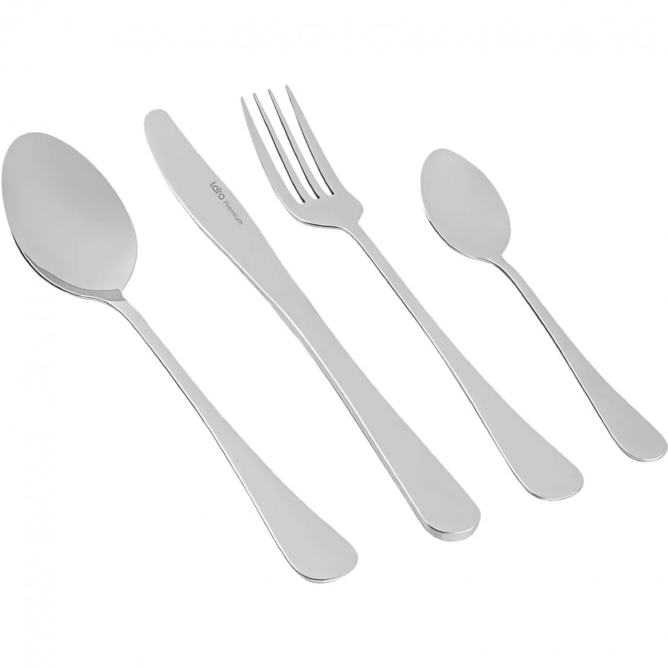 Набор столовых приборов LARA МАЙЯ на 6 персон 24 предмета (LR10-24/24)