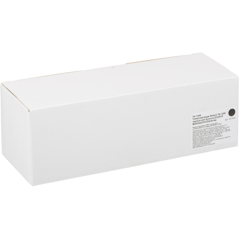 Тонер-картридж Retech TK-1200 чер. для Kyocera ECOSYS M2235/P2335/M2735