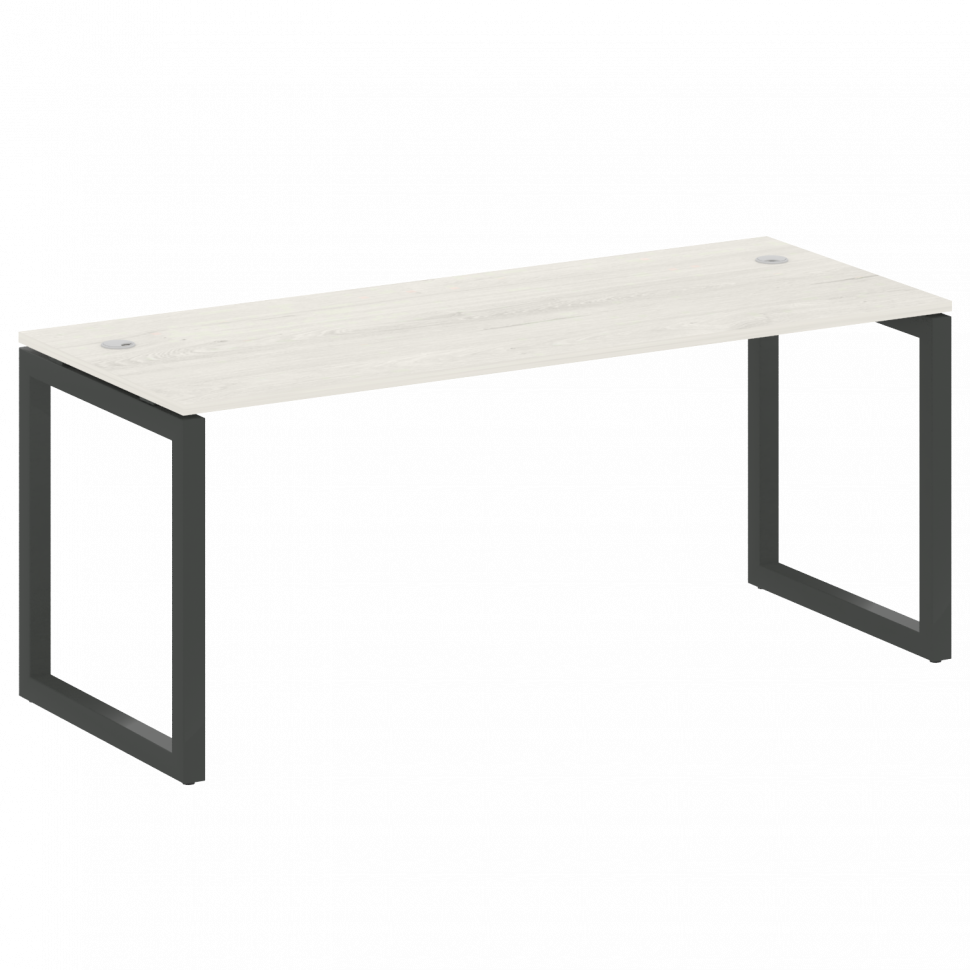 Metal System Quattro Стол письменный на О-образном м/к 50БО.СП-5 Дуб Наварра/Металл Антрацит 1800*72 Metal System Quattro Стол письменный на О-образном м/к 50БО.СП-5 Дуб Наварра/Металл Антрацит 1800*72