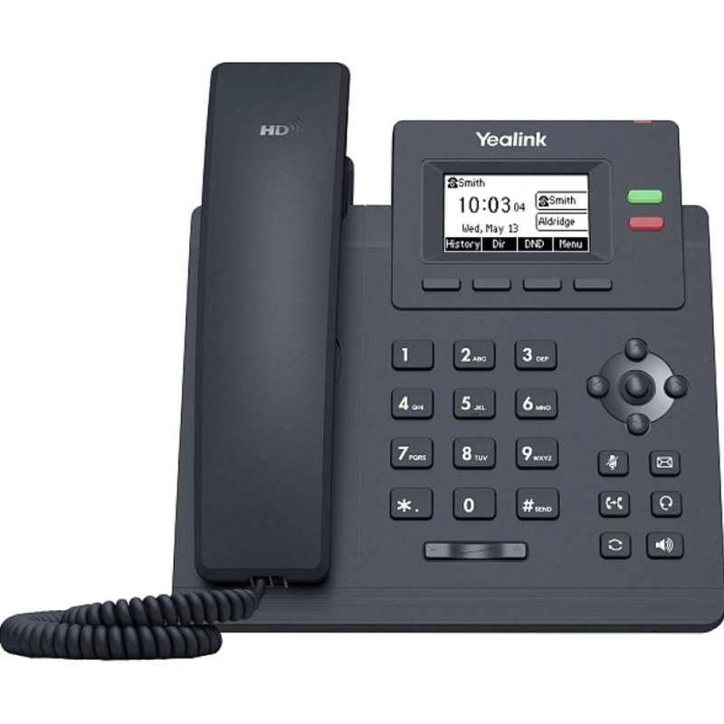 IP-телефон Yealink SIP-T31, 2 аккаунта, БП в комплекте