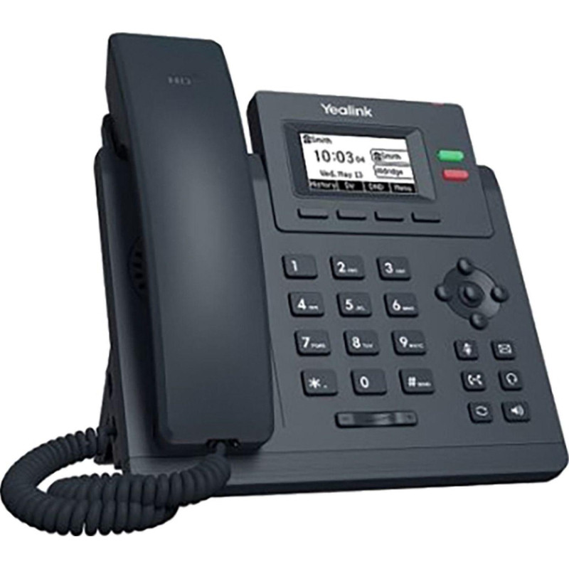 IP-телефон Yealink SIP-T31, 2 аккаунта, БП в комплекте