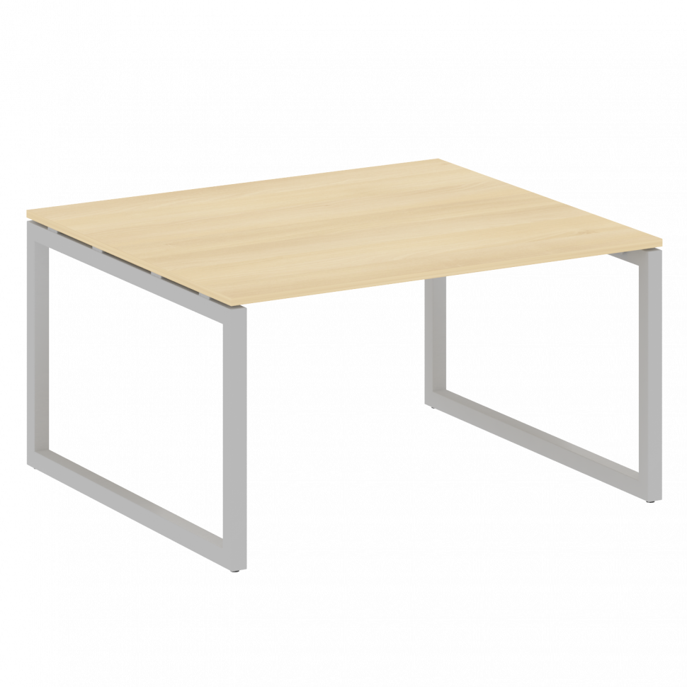 Metal System Quattro Переговорный стол (1 столешница) на О-образном м/к 50БО.ПРГ-1.3 Акация Лорка/Ме