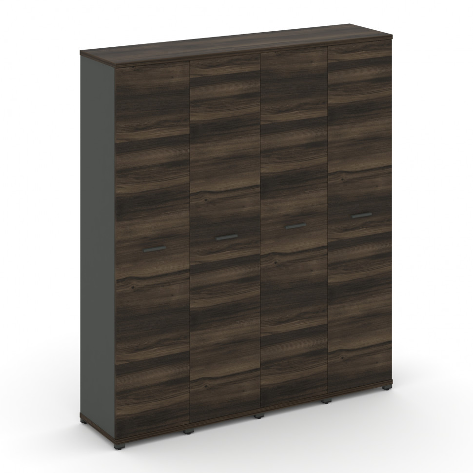 Concept Шкаф 4 узкие секции, 5 ниш CN.STU-548 A Дуб Мали/Антрацит/Металл Антрацит 1668*420*1922 Concept Шкаф 4 узкие секции, 5 ниш CN.STU-548 A Дуб Мали/Антрацит/Металл Антрацит 1668*420*1922