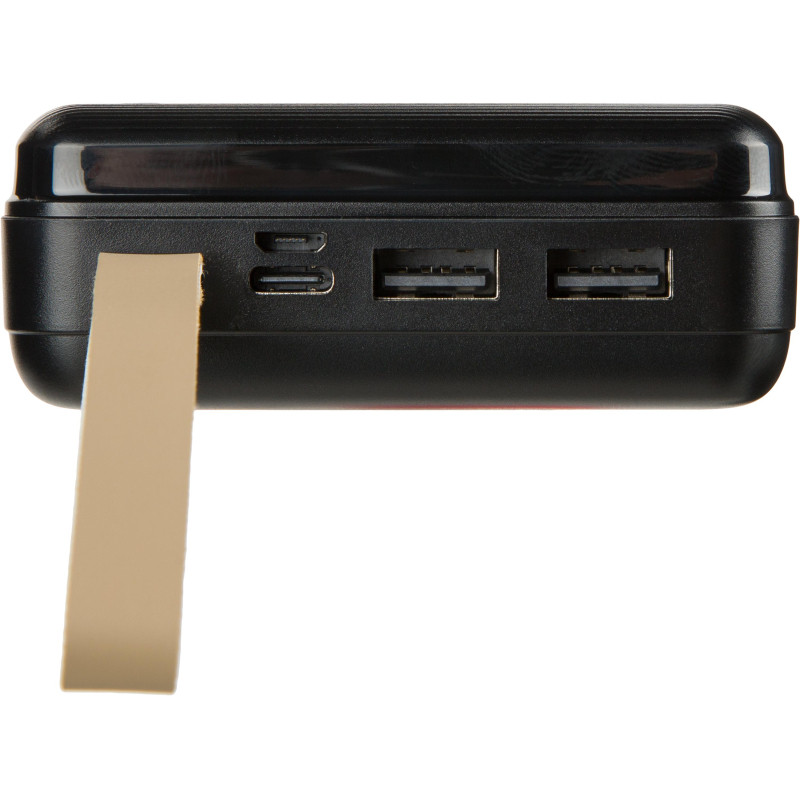 Внешний аккумулятор ProMega C-PBQ9, 30000mAh, 2.1A, Type-C/MicroUSB+к, чер