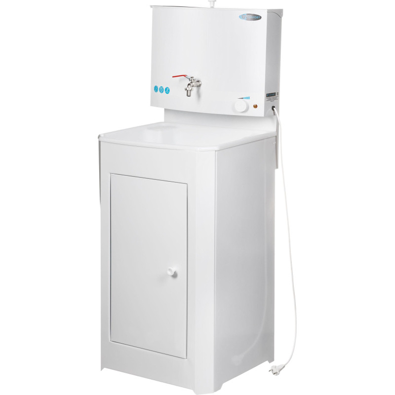 Умывальник дачный TOPFORT ELEGANT с подогревом 17л, пласт мойка, белый