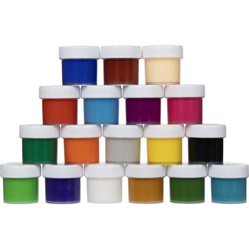 Гуашь Луч Школа творчества 18 цв., 20 мл,29С 1754-08