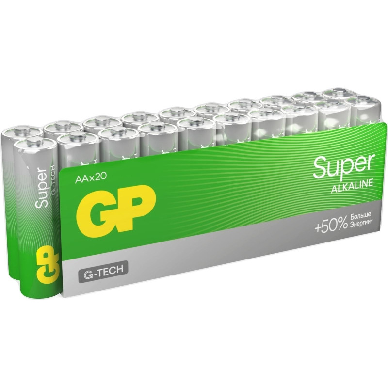 Батарейка GP15A-GP15AA21-2CRSWC20, 20шт/уп