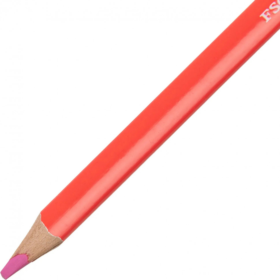 Карандаши цветные KOLORES трехгр. JUMBO 12шт/наб,точилка,карт.тубус 93515