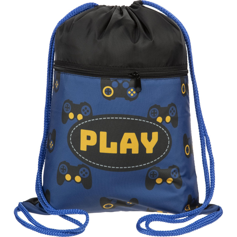 Мешок для обуви Play, 330х420 мм, карман, МО-20-2 Мешок для обуви Play, 330х420 мм, карман, МО-20-2