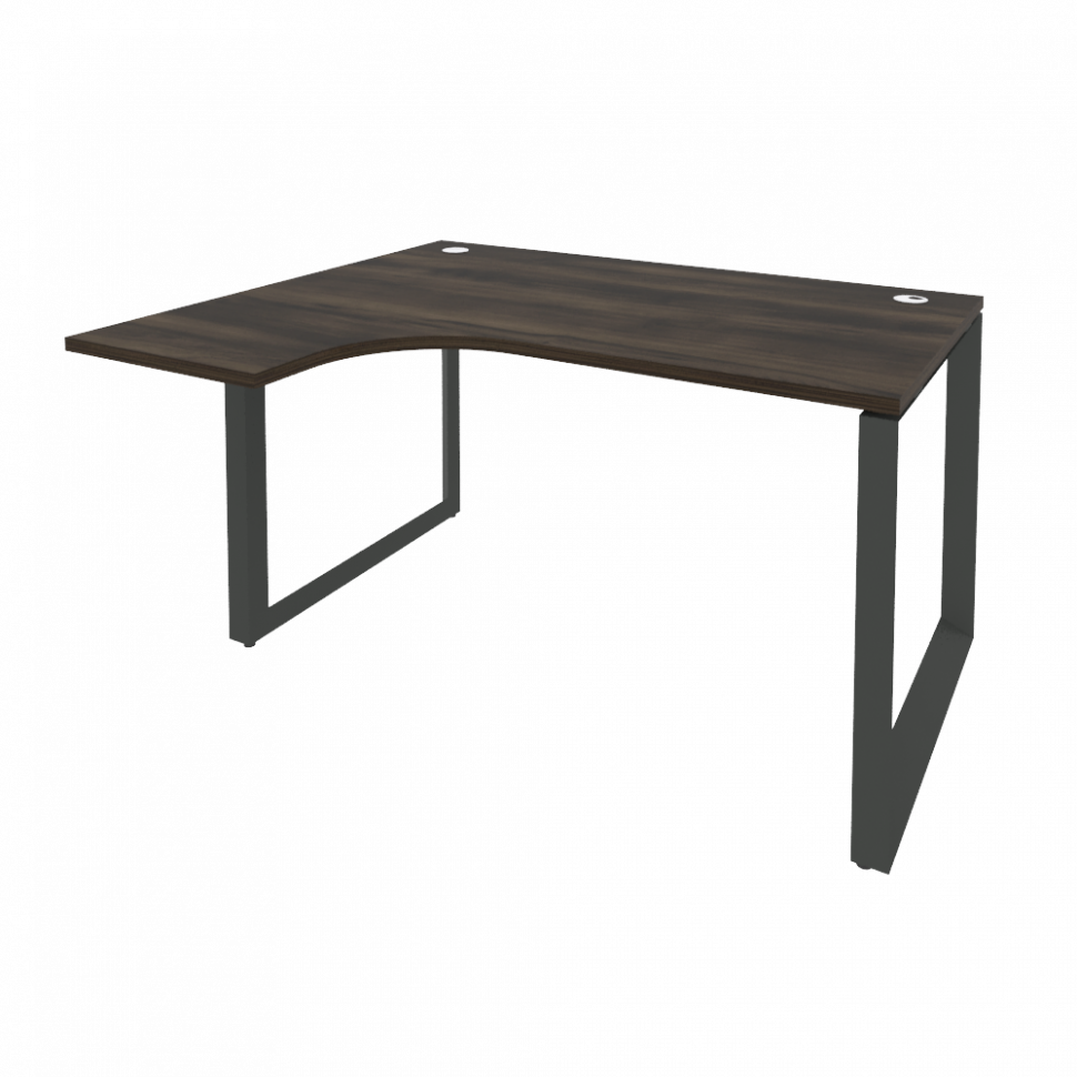 Onix Стол эргономичный левый на О-образном м/к O.MO-SA-3 (L) Дуб Мали/Металл Антрацит 1380*1180*750 Onix Стол эргономичный левый на О-образном м/к O.MO-SA-3 (L) Дуб Мали/Металл Антрацит 1380*1180*750