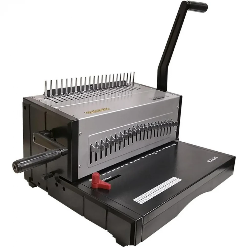 Брошюровщик Office Kit B2130 А4, 30л./500л., пл.пружина Брошюровщик Office Kit B2130 А4, 30л./500л., пл.пружина