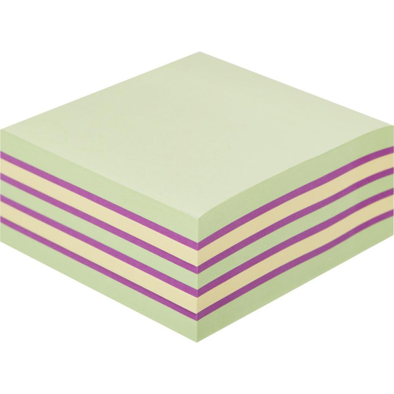 Стикеры Attache Selection куб 76х76, зеленый 400 л